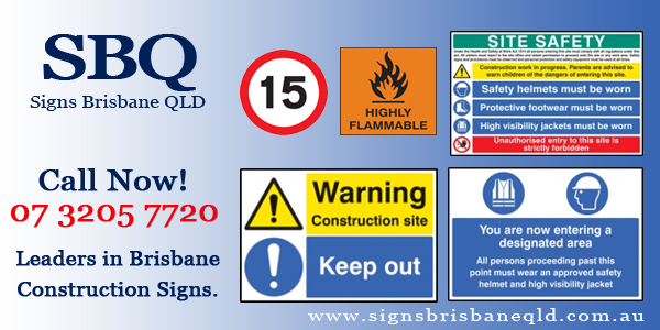 Brisbane signage, warning signs, safety signs