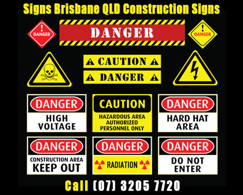 construction sign, warning sign, printing company brisbane, sign company