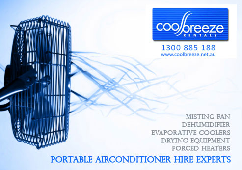 misting fan, dehumidifier